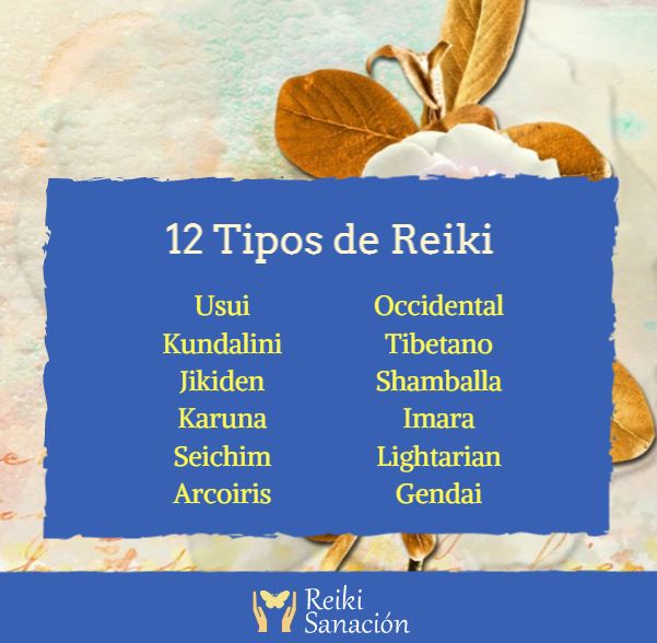 12 Tipos de Reiki
